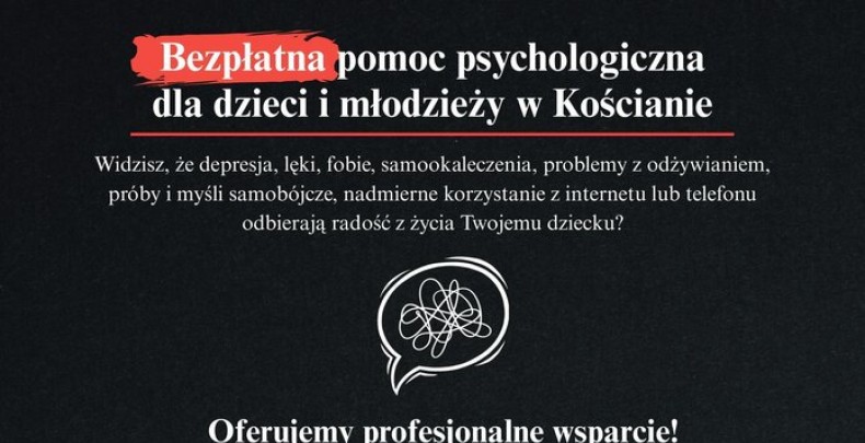Bezpłatna pomoc psychologiczna