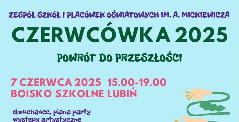 Zapraszamy na czerwcówkę!