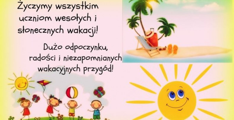 Życzenia wakacyjne