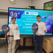 Powiatowy Konkurs Matematyczny dla uczniów klas 5 'Nasz Region w Matematyce'