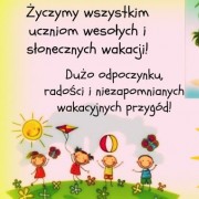 Życzenia wakacyjne