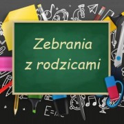Zebrania z rodzicami w szkole